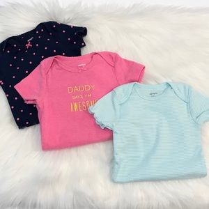 Carter’s Onesie Bundle of 3 Size 12 months (13)